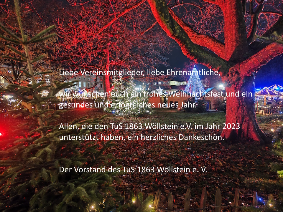 Frohe Weihnachten