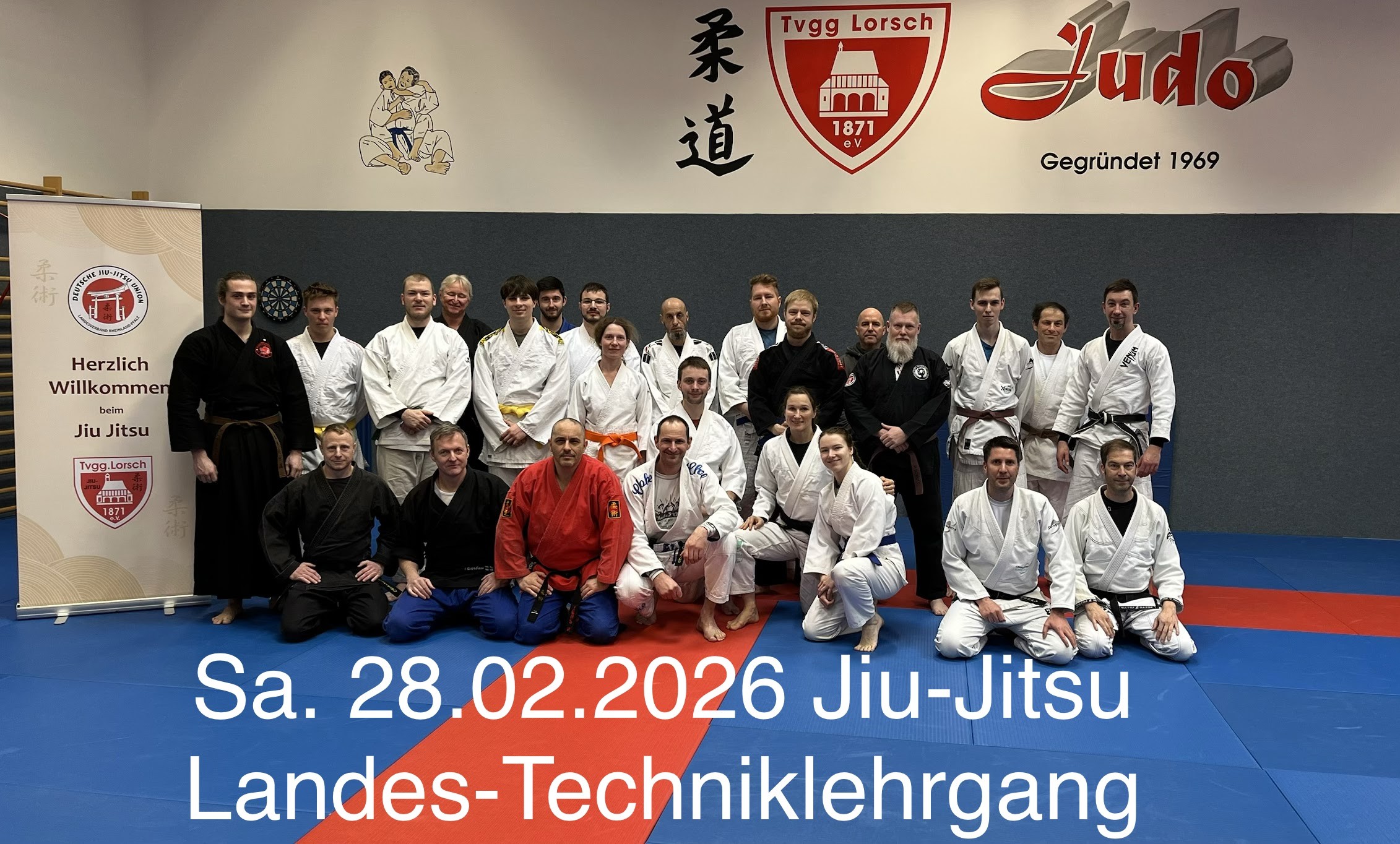 2. Jiu-Jitsu Landestechniklehrgang und Prüferlizenzlehrgang 2026